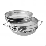 Stainless Steel Honey Strainer Double Sieve, Multipurpose Strainer, Easy to Clean