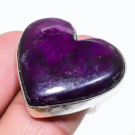 Purple Labradorite Handmade 925 Sterling Silver Gift Ring Size 9 u0a61