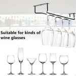under Cabinet Stemware Holder for Wine Glasses, Iron Storage Rack Kitchen must