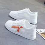 Naiste tossud nahast helevalged tossud naiste platvormkingad vabaaja hingav spordijalats 35