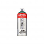 Bombe de peinture Amsterdam 400 ml vert permanent fonc&eacute;