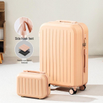 K&otilde;rge v&auml;&auml;rtusega k&auml;ru kohver: Suure mahutavusega reisikohver kahekihilise lukuga meestele ja naistele &uuml;li&otilde;pilastele 22 inches