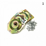 Nurga all olevad jalad kinnitusplaadi kronstein m&ouml;&ouml;bel lauajalad kruvid puit&uuml;hendus as the picture