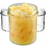 KADAX 10x Słoik Słoiki 350ml Szklane Na Przetwory Dżem mi&oacute;d Pasztet mięso puhas