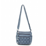 Naiste &otilde;lakott Kerge Mitmetaskuline M&uuml;ndikott Rombikujuline Ristkott must