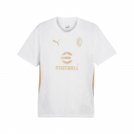 Puma X AC Milan Koost&ouml;&ouml; Moodne Kitsa L&otilde;ikega Mugav L&uuml;hikeste Varrukatega Jalgpallis&auml;rk Meeste Topid Valge Kuldne 777496-14 XXL