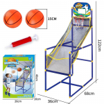 Kaasaskantav laste korvpallir&otilde;ngas - Sise-/v&auml;listingimustes kasutamiseks 1.22m Hoop + 2 Basketballs [Boxed]