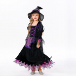 T&uuml;drukute Halloweeni Cosplay laste n&otilde;ia seeliku kost&uuml;&uuml;m, t&uuml;drukute peokost&uuml;&uuml;m, esinemiskost&uuml;&uuml;m L