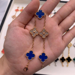 Boutique Neljak&auml;pa Ristikheina Viie &Otilde;iega K&auml;ev&otilde;ru 18K Kerge Luksus Ins Disain Mood Peen Mitmek&uuml;lgne Meeste ja Naiste Mudelid K&auml;ev&otilde;ru Boutique Bracelet