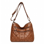 Vintage pehmest nahast &otilde;lakott naistele, suure mahutavusega Crossbody kott Moodne rombikujuline messengeri k&auml;ekott Luksuslik emakott 27*9*19cm