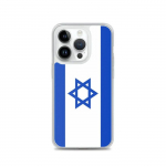 Coque T&eacute;lephone Drapeau Isra&euml;l &ndash; iPhone 14 Pro