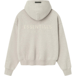 Fear of God Essentials Klassikaline kapuutsiga pusa Helehall Unisex Topid Hall 192SP252052F M gray