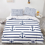 Anchor Voodipesukomplektid Uus Merenduse Ookeani Ookeani Vaim Tekikott Kuningas Kuninganna &Uuml;he Inimese Suurus Voodipesu Padjap&uuml;&uuml;riga Teismelised Poisid Kingitus US King259x229cm