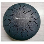 6-tolline C Major terasest keeletrummel must 8 noodiga trummel paari nugadega kaunilt viimistletud ja