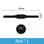 K&otilde;hulihaste toniseeriv v&ouml;&ouml; EMS lihasstimulaator k&otilde;hulihaste treener Lihastooner USB laadimine keha vormimine kaalust alla v&otilde;tta rasvap&otilde;letus Fitness Unisex