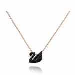 Swarovski Luik Must Mini Kaelakee