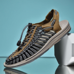 Mood K&auml;sit&ouml;&ouml; Kudumine Rannasandaalid Meeste Naiste Sandaalid Suvised Hingavad Meeste Sussid Vabaaja V&auml;lisandaalid Suur Suurus 48 35