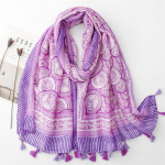 Disainerbr&auml;nd Naiste sall Klassikalise mustriga naiste sallid puuvillased, pehmed &uuml;lisuured hijabid kaelapeav&otilde;ru Tutt Foulard