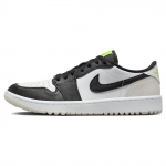 Air Jordan 1 Low Golf Phantom Volt Unisex Tossud Valge Must DD9315-108 42.5