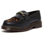 dr. Martens Adrian Snaffle Karvaga Loafer Mikroleopard Unisex Tossud Must Mikro-Leopard-Cambridge 27730001 36