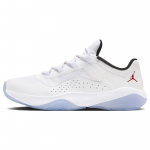 Air Jordan 11 CMFT Low Valge Varsity Punane Meeste Tossud Must DN4180-162 40.5
