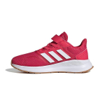 Adidas Neo Runfalcon Libisemiskindlad L&ouml;&ouml;gisummutavad Kulumiskindlad Madalad Jooksukingad Laste Tennised Punane Valge FW5140 28 red