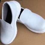 Valged Nahast Terasest Varbaotsaga Antistaatilised T&ouml;&ouml;jalatsid, Suvised Turvajalatsid, Libisemisvastased, L&ouml;&ouml;gikindlad, Torkekindlad, Unisex. Size 35; Black No Boots