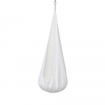 Cocoon swing for children- boucle 173cm x 52cm valge