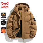 Maoren Men's Hooded Padded Winter Jacket 4XL