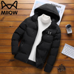 Men's Hooded Outdoor Winter Padded Jacket XL