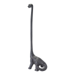 Dinosauri kujundusega paberihoidja Funktsionaalne dinosauruspaberihoidja Vintage talumaja k&ouml;&ouml;gidekoratsioon Alus white