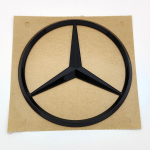 Originaal Mercedes-Benzi tagumine t&auml;hem&auml;rk embleem, kolmepunktiline, must, teibiga, C