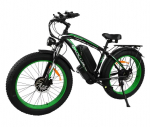 New DP-2602 2000W Dual motor 48V23AH Removable battery Hydraulic brakes 26 inch fat tire aldult mountain electric bicycle 2000W 48V 23AH sinine