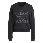 Adidas Originals Snake Crew Hingav L&otilde;tv L&otilde;ige &Uuml;mmargune Kaelus Dressipluus Naiste dressipluus JN7291 M