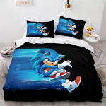 Sonic Kolme Seeria, Kolmeosaline Voodipesu Kodutekstiili Komplekt EU Single 135x200cm