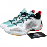 Air Jordan Guo Ailun x Air Jordan 37 Low PF H&otilde;bedane Saare Roheline FB8486-130 EU 45 oranž