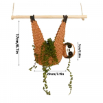 Loomade Taimehoidja Laiskuse Heegeldatud Taime Riputaja Sukulentide Potile Taime Riputaja Makramee Heegeldatud Istutuspott Makramee Istutuspoti Tarvikud