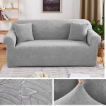 Paks Jacquard diivani kate elutuppa 1/2/3/4 istekohaga elastne diivani kate L-kujuline nurgadiivani kate 1 Seater 90-140cm