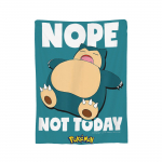 Pokemoned Ei T&auml;na Mitte Snorlax Tekk Flaneell Vinge Hingav Visketekk Tooli Katmiseks Diivani Kaunistus, 30x40in