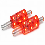 KNK LED Kriketipostid | Eemaldatava 3V akuga, l&ouml;&ouml;gikindlad, veekindlad LED-postid &ndash; 2 tk komplekt