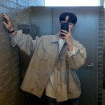 Joped Meeste Kevad Korea Stiil Trendikad Topid Retro Rev&auml;&auml;riga Vabaaja T&ouml;&ouml;joped 2XL