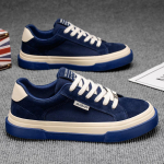 Uued meeste laua kingad tossud rula kingad vabaaja kingad klassikaline stiil Boost l&otilde;hnakindel mugav igap&auml;evaseks kandmiseks hingav 44 tumesinine v&auml;rv