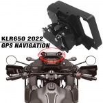 UUS Mootorratta Stend Hoidik Telefon Mobiiltelefon GPS Plaat Klamber Telefoni Hoidik USB KAWASAKI KLR650 2022 KLR 650 jaoks A
