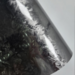 Car Sticker High Glossy Electroplated Forged Carbon Fiber Black Sticker on the Hood Adhesive Vinyl for Car Film Cover Stickers 30CMX100CM must