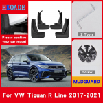 Auto poritiibade porilapid VW Tiguan R Line 2017 2018 porikaitsed pritsmekaitsed poritiibad autole must