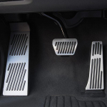 Alumiiniumisulamist Gaasi- ja Piduripedaali Kate Jalatugedega Auto Pedaalikatted BMW X3 G01 X4 G02 7. Seeria G11 G12 jaoks 1pcs