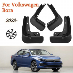 4 pcs/set Mudguards for Volkswagen VW Bora Fender Mud Flap Guard Splash Car Auto Styline Front Rear Car Accessories 4pcs-black
