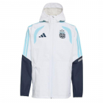 Adidas Argentina m&auml;ngija versiooni nahas&otilde;bralik veekindel sportlik triibuline pikkade varrukatega jakk Meeste jakid JZ5952 M