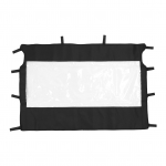 UTV Soft Back Window Reduce Dust PVC Sturdy Improved Comfort UTV Soft Rear Easy tallation for Rhino 450 660 700 must