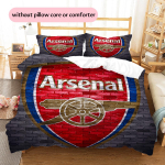 Arsenal Football Club Muster Voodipesu Kodukaunistus S&uuml;nnip&auml;evakingitus (1 * tekikott + 2 * padjap&uuml;&uuml;r, ilma t&auml;idiseta) 220x240cm